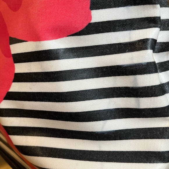 Kate Spade Striped Bow Canvas Sonoma Tote - Picture 12 of 12